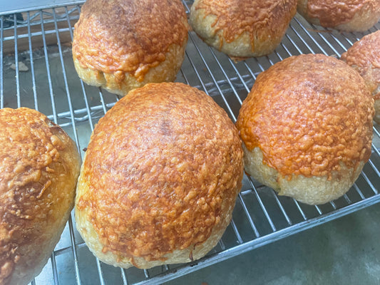 Onion Cheddar Sourdough Bread
