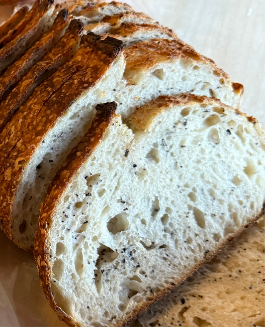 Everything Bagel Sourdough Bread