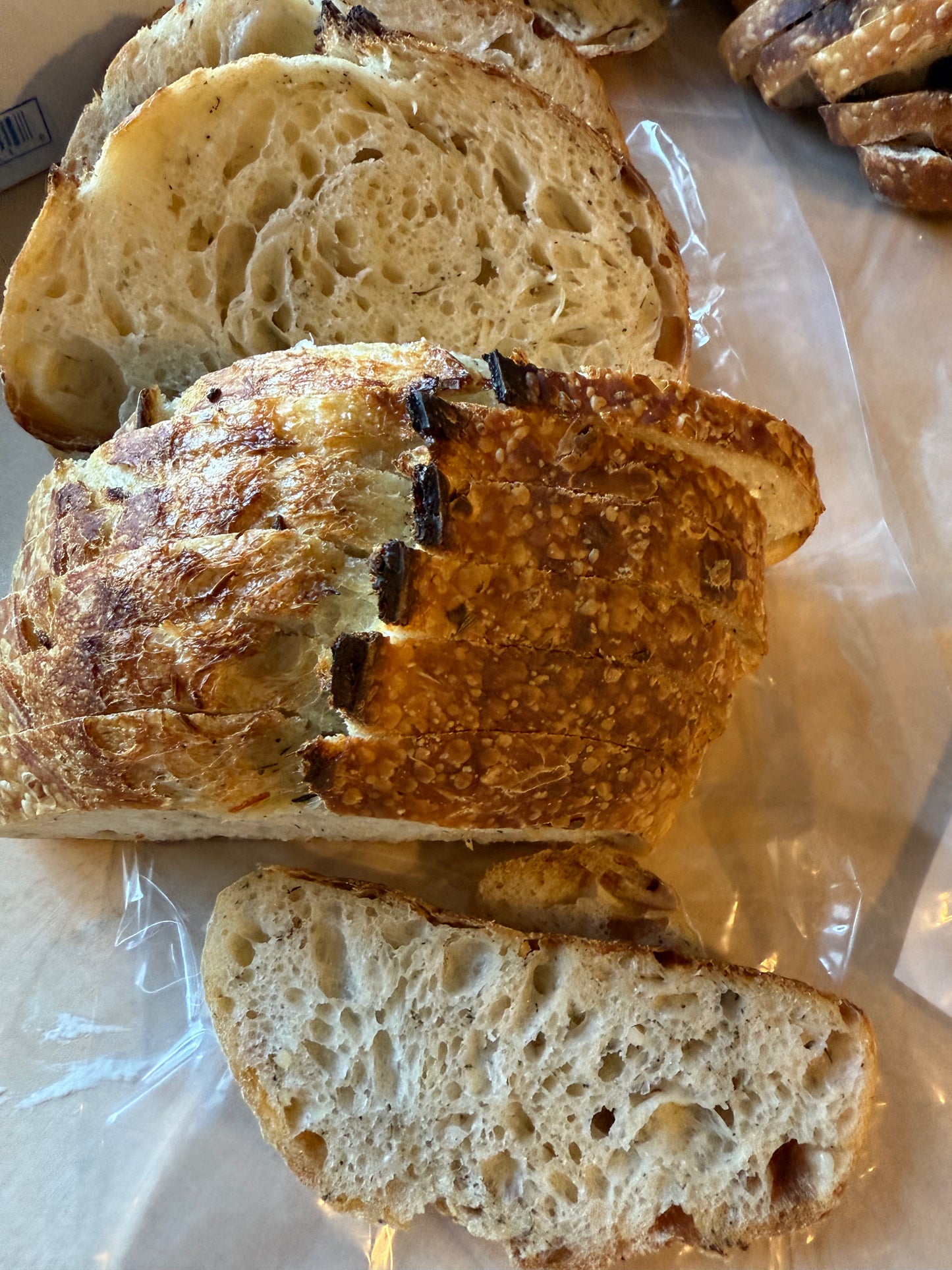 Parmesan French Onion Sourdough Bread